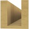 Ekena Millwork 4in. W x 4in. H x 24in. L Yorktown Woodgrain TimberThane Rafter Tail, Primed Tan RFTUR04X04X24YORRCPR - alternate 5
